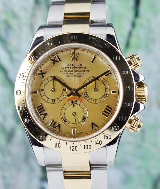 (image for) A ROLEX OYSTER MEN SIZE DAYTONA COSMOGRAPH - 116523 / MOP